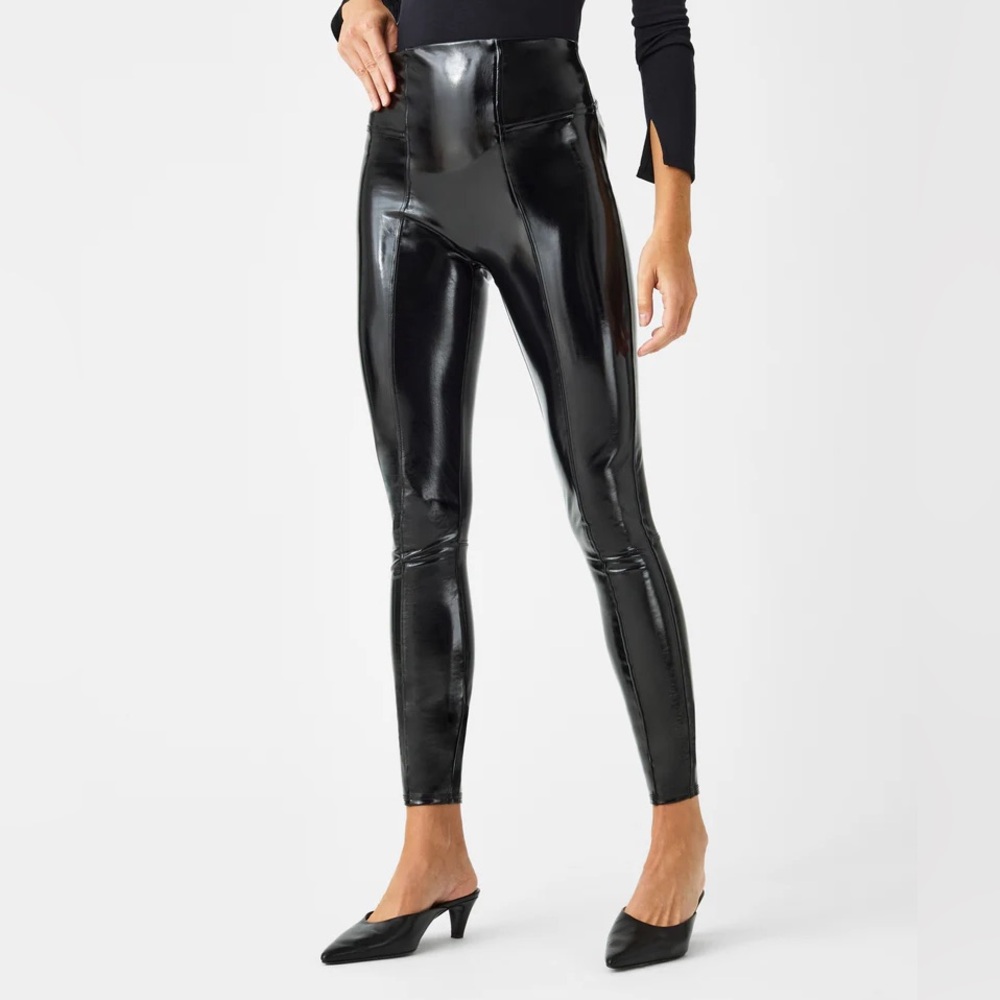 NWOT Spanx Patent Leather Leggings